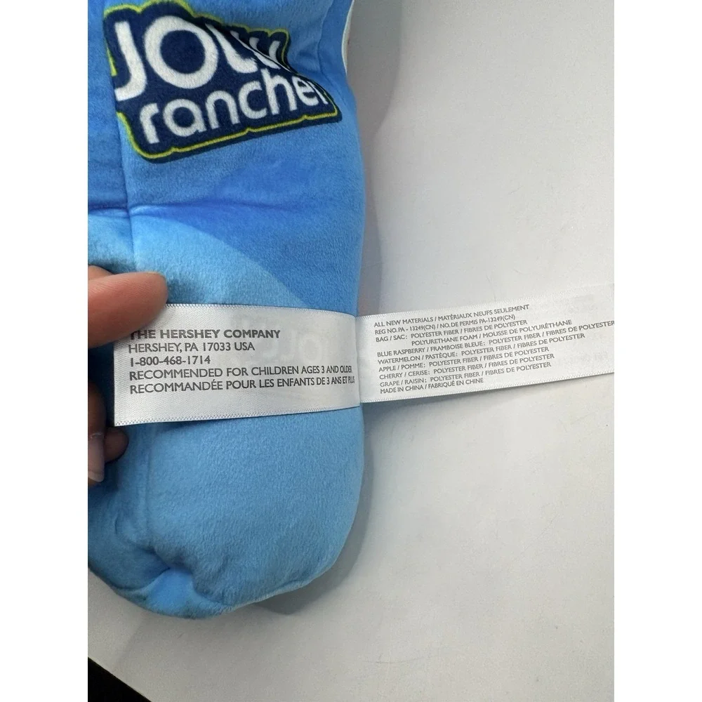 Jolly Ranchers Throw Pillow W/ Mini Plush Pieces Inside